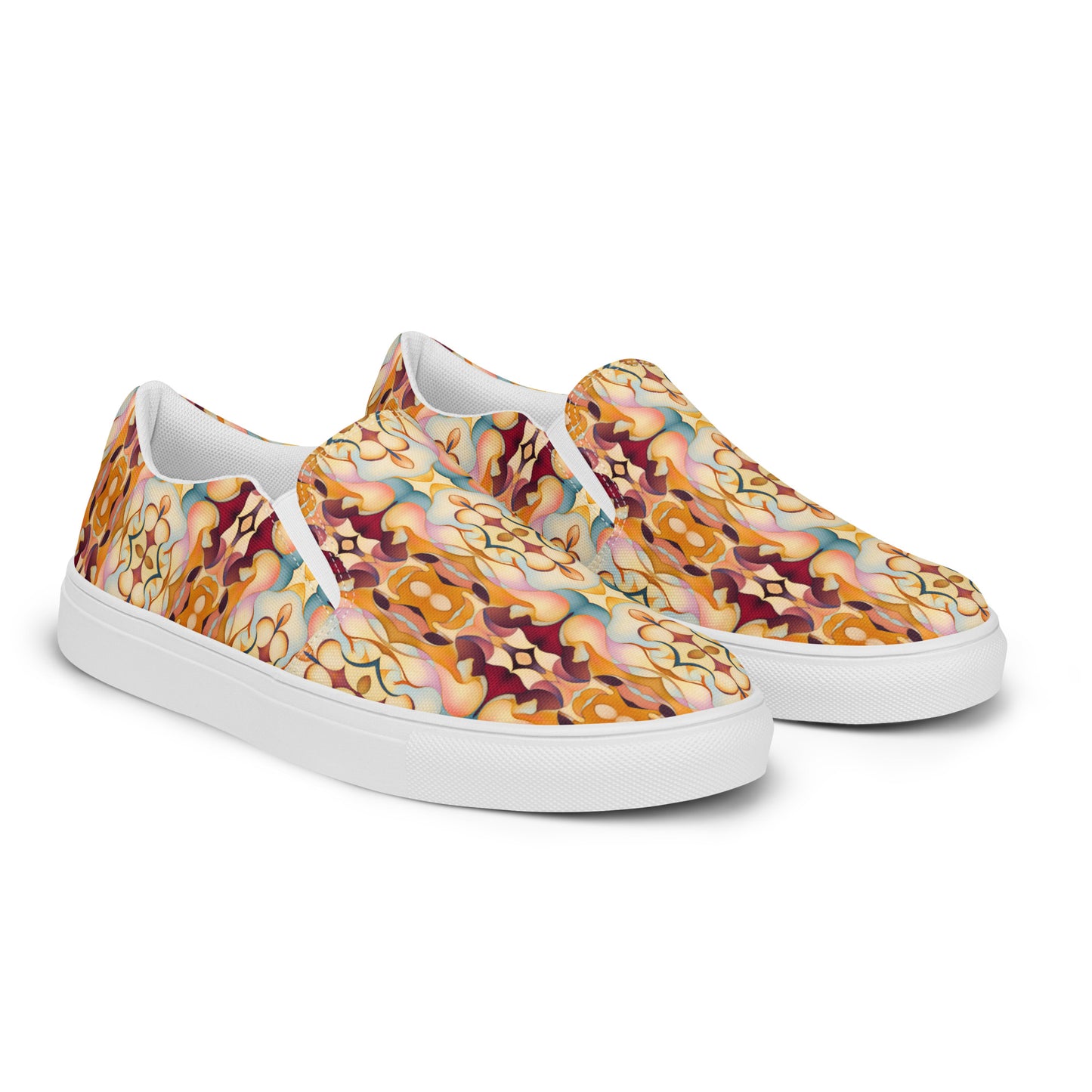 DMV 0384 Classic Boho Women’s slip-on canvas shoes