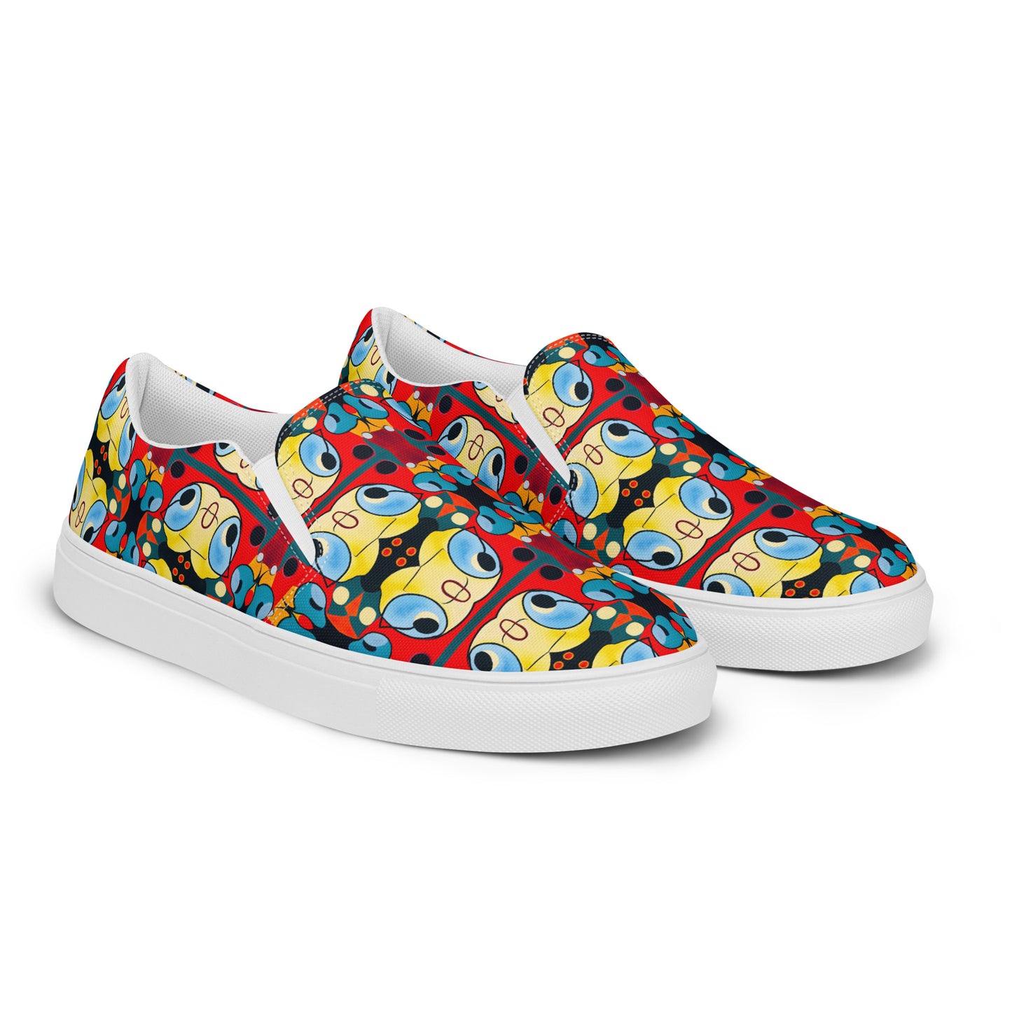 DMV 1663 Vintage Artsy Women’s slip-on canvas shoes