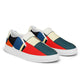 DMV 0339 Abstract Art Women’s slip-on canvas shoes